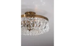 Strömsholm Kristallplafond Antik 36cm 3xE14