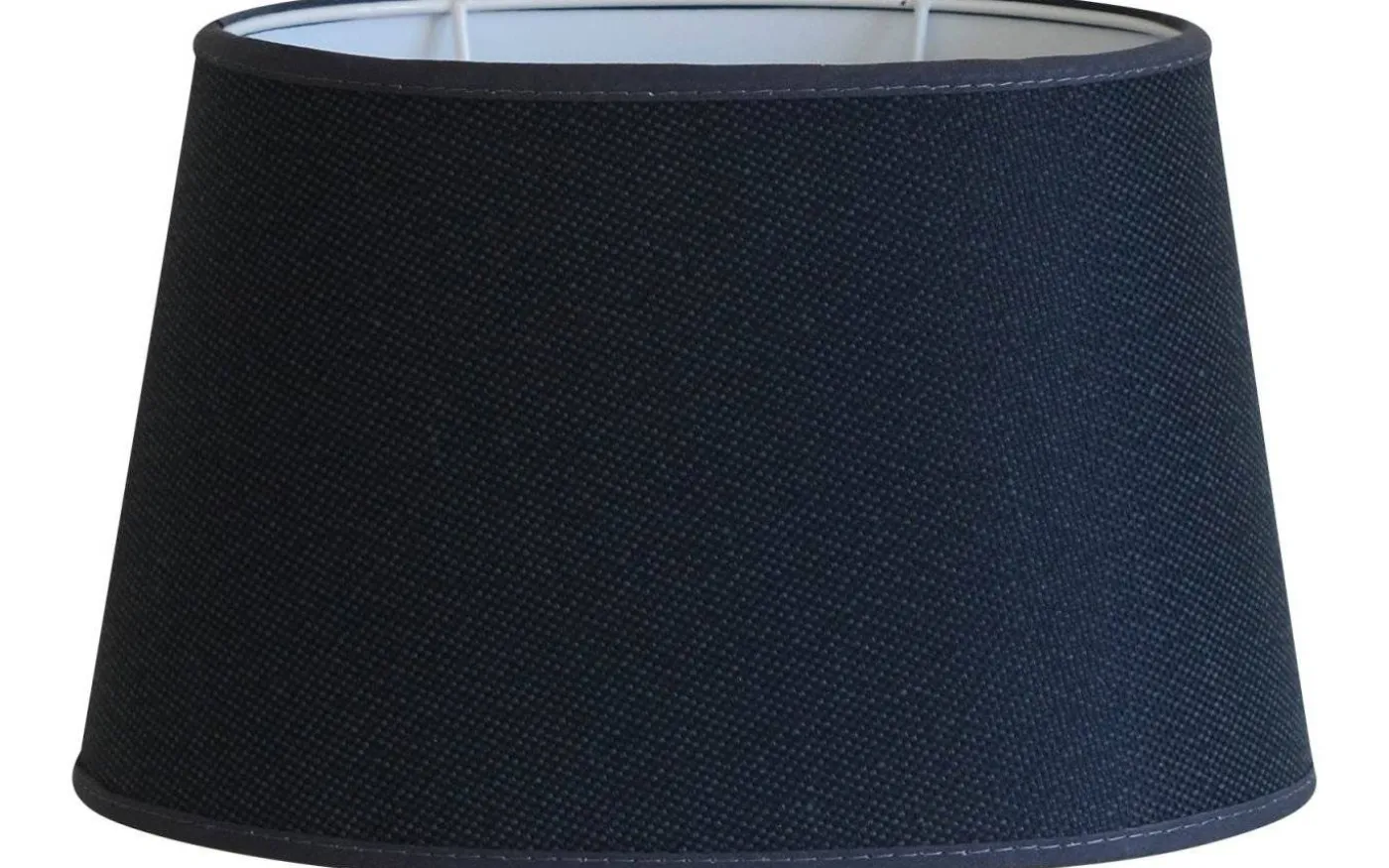 Studio 54 Lampskärm Oval 20cm Svart