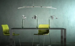 Svala Taklampa 114cm LED 30W 3000K Krom