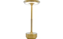 Svampen Laddbar Bordslampa 29cm CCT LED Mässing