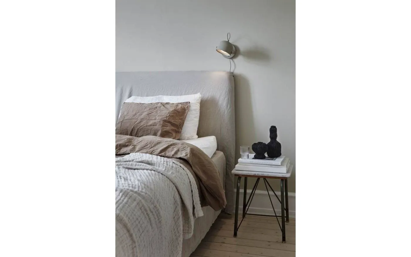 Svejk Vägglampa Beige 13 cm