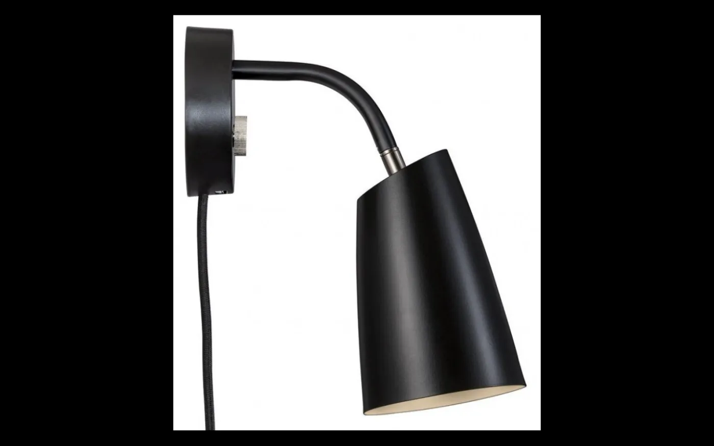 Sway Vägglampa 26cm USB Svart