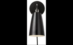 Sway Vägglampa 26cm USB Svart