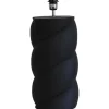 Swirl Lampfot 54cm Matt Svart