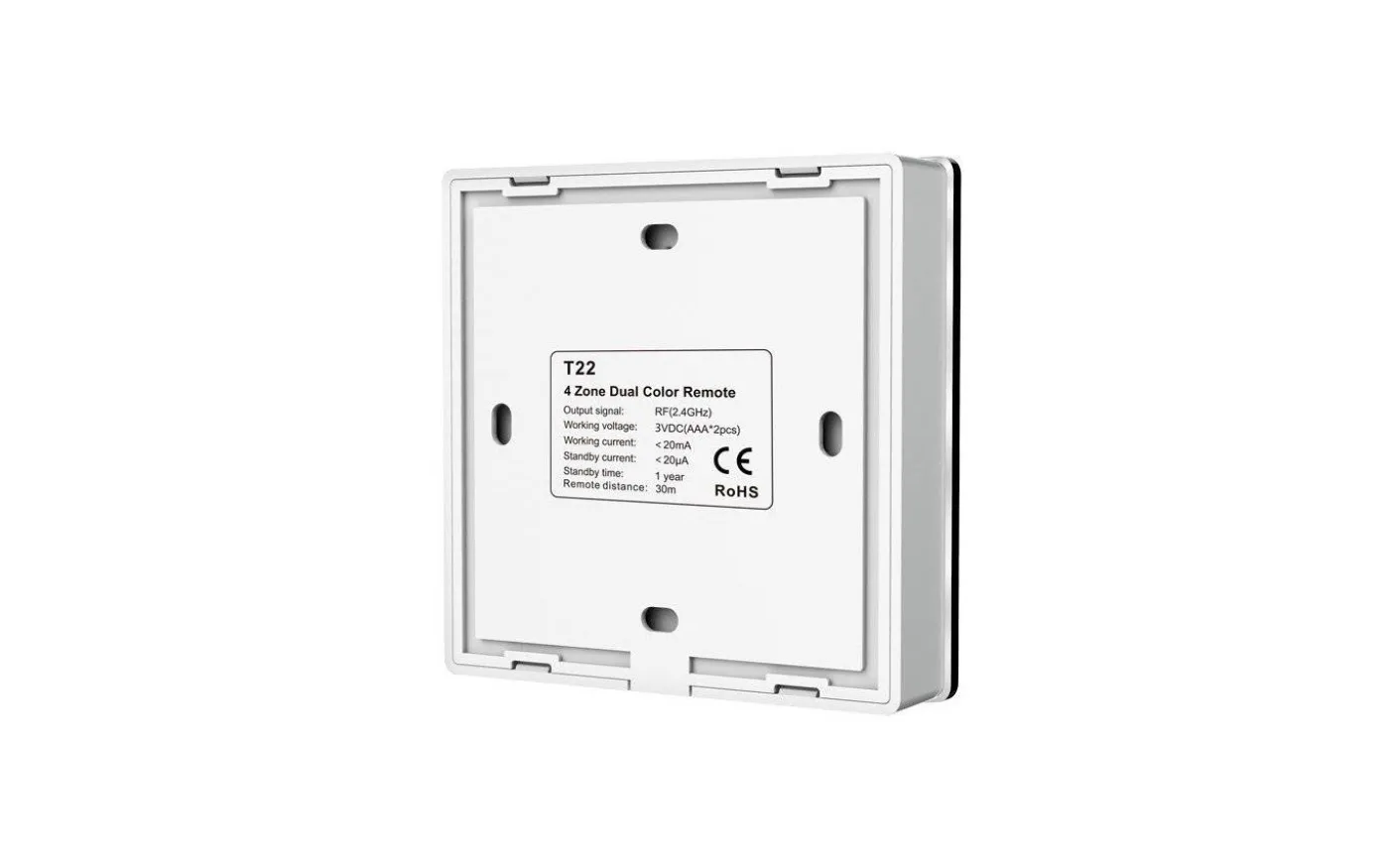 T22 Väggfjärrkontroll CCT till V4 Mottagare