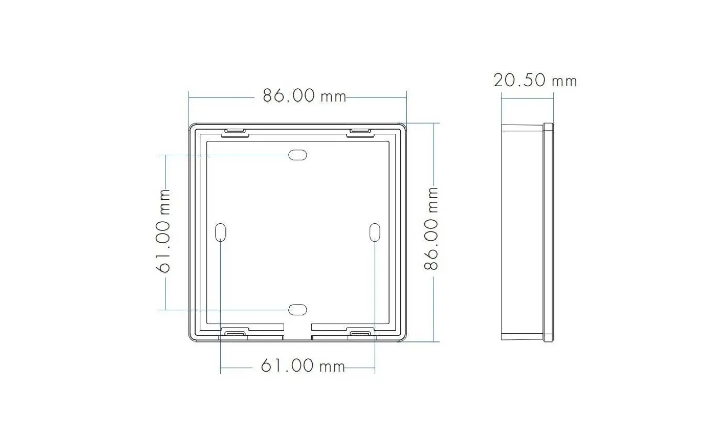 T22 Väggfjärrkontroll CCT till V4 Mottagare