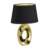 Taba Bordslampa 33cm E14 guld/svart
