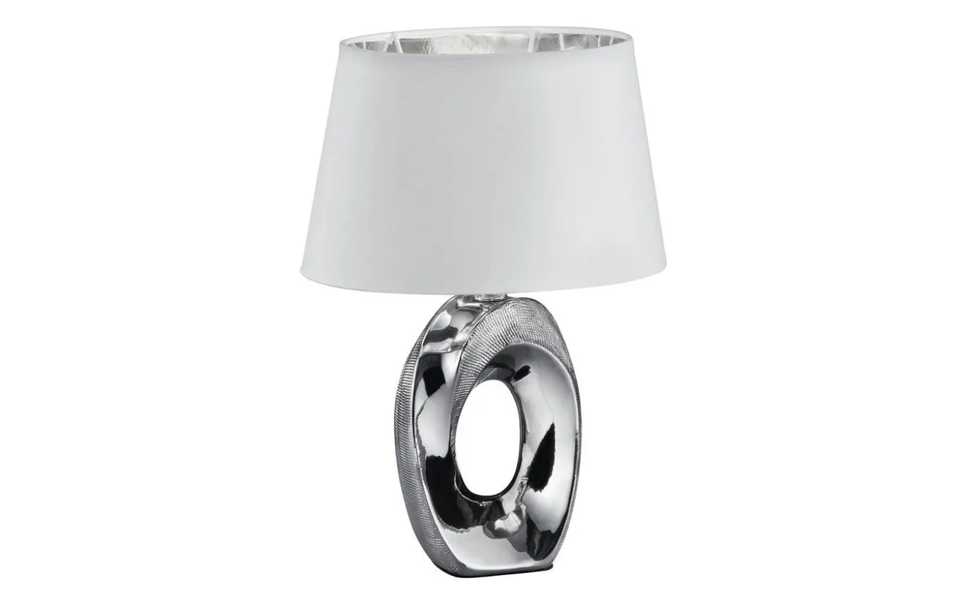 Taba Bordslampa 33cm E14 silver/vit