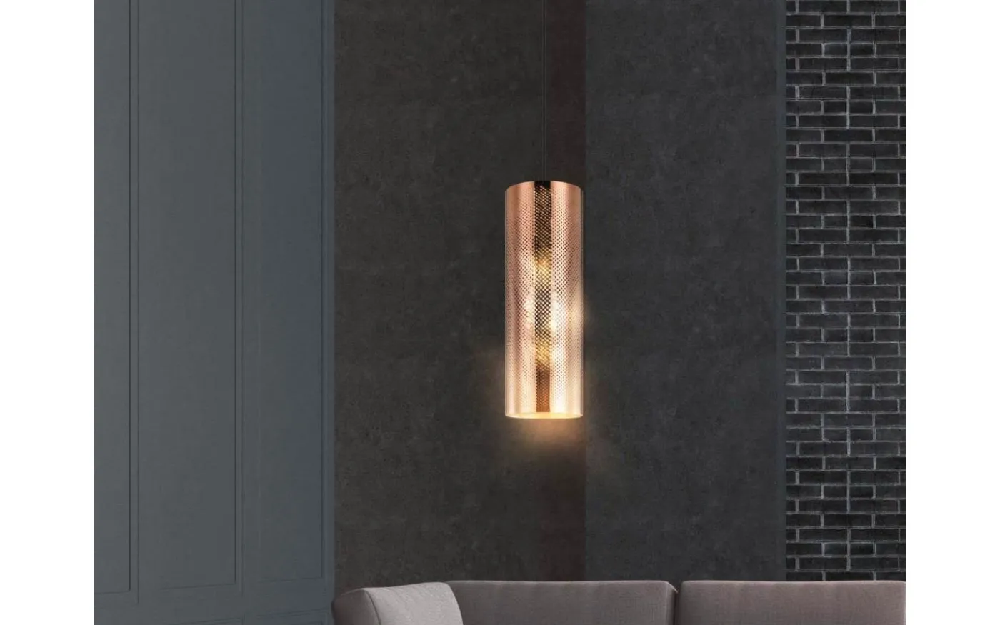 Tabiago Fönsterlampa 13cm Roséguld