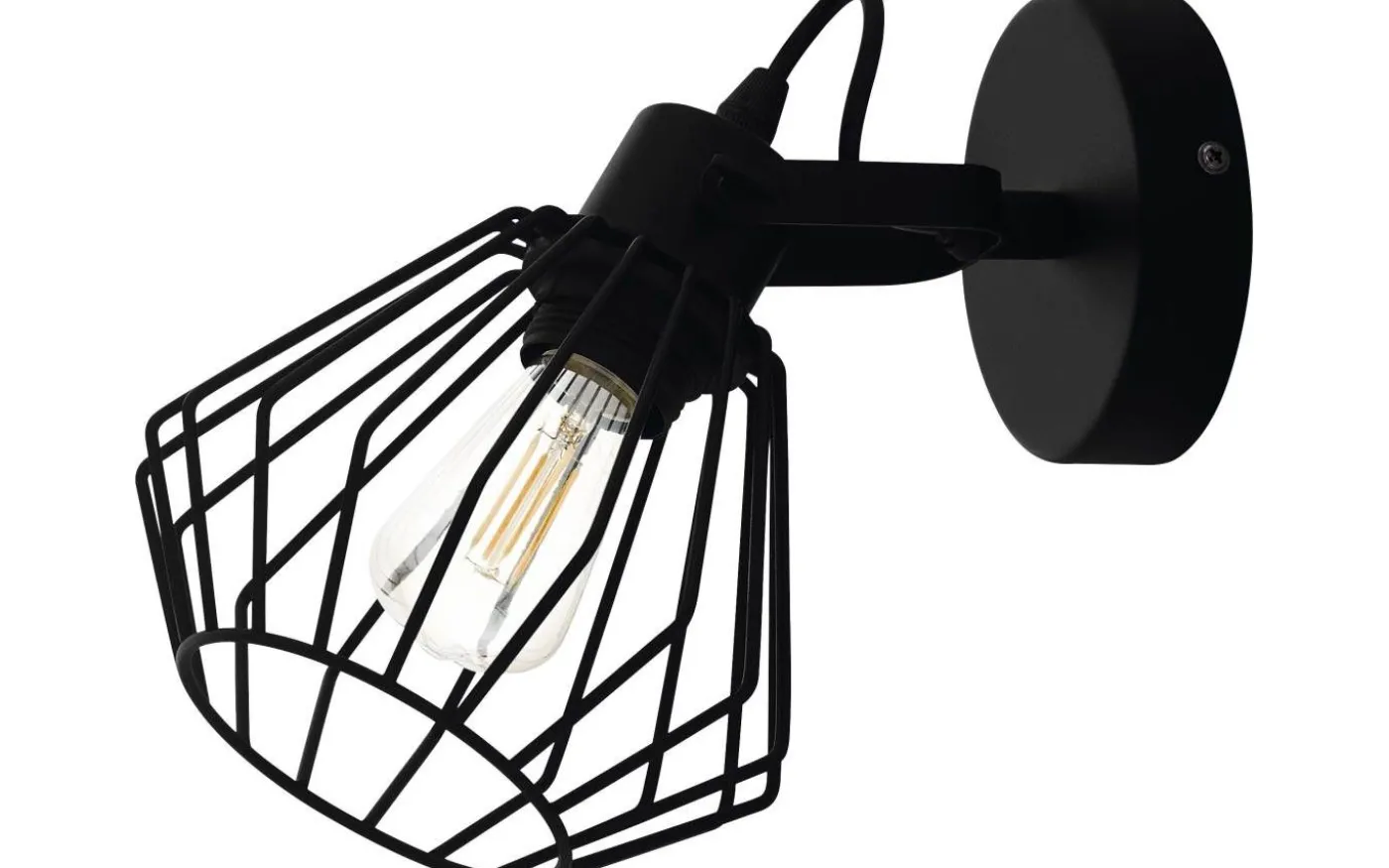 Tabillano Vägglampa Svart