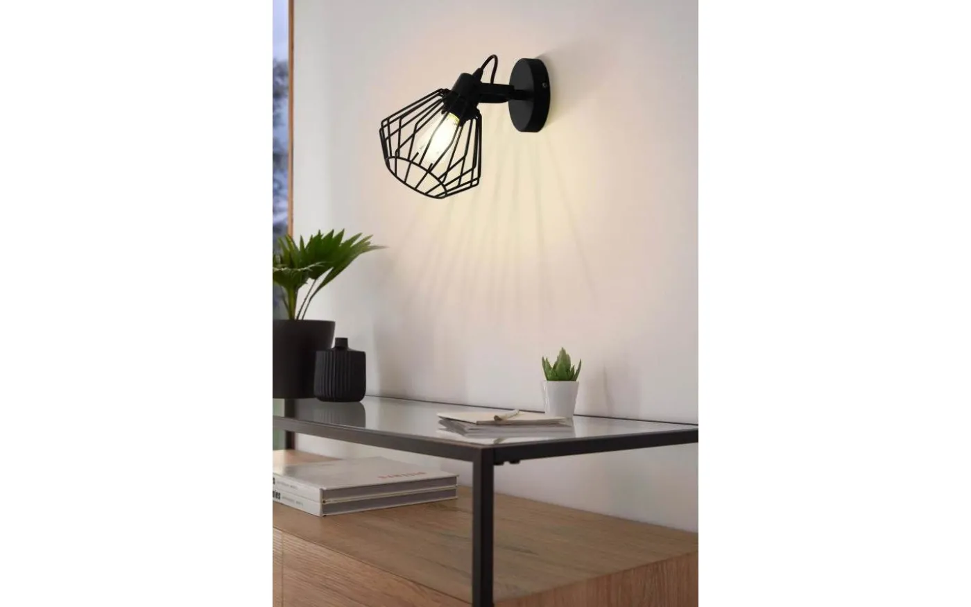 Tabillano Vägglampa Svart