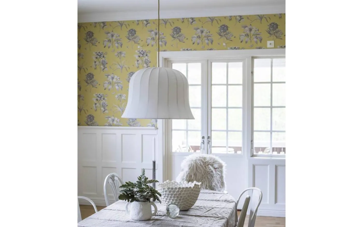 Takupphänge E14 Textil 2,1m Guld