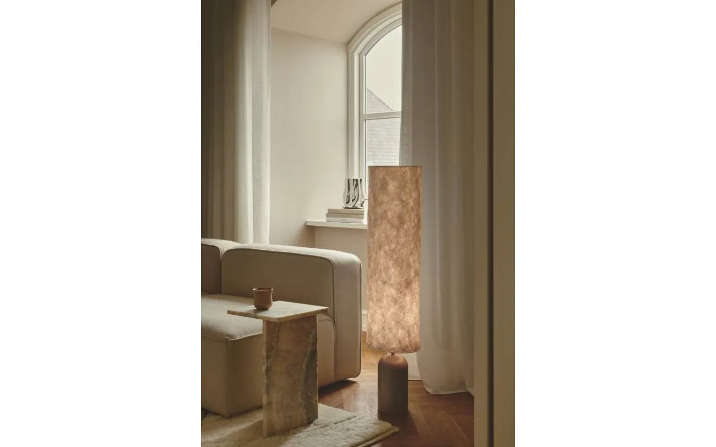 Talli Golvlampa 114cm Brun