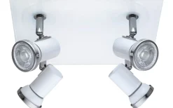 Tamara Takspotlight 26cm GU10 LED 3000K 4x3,3W Vit IP44