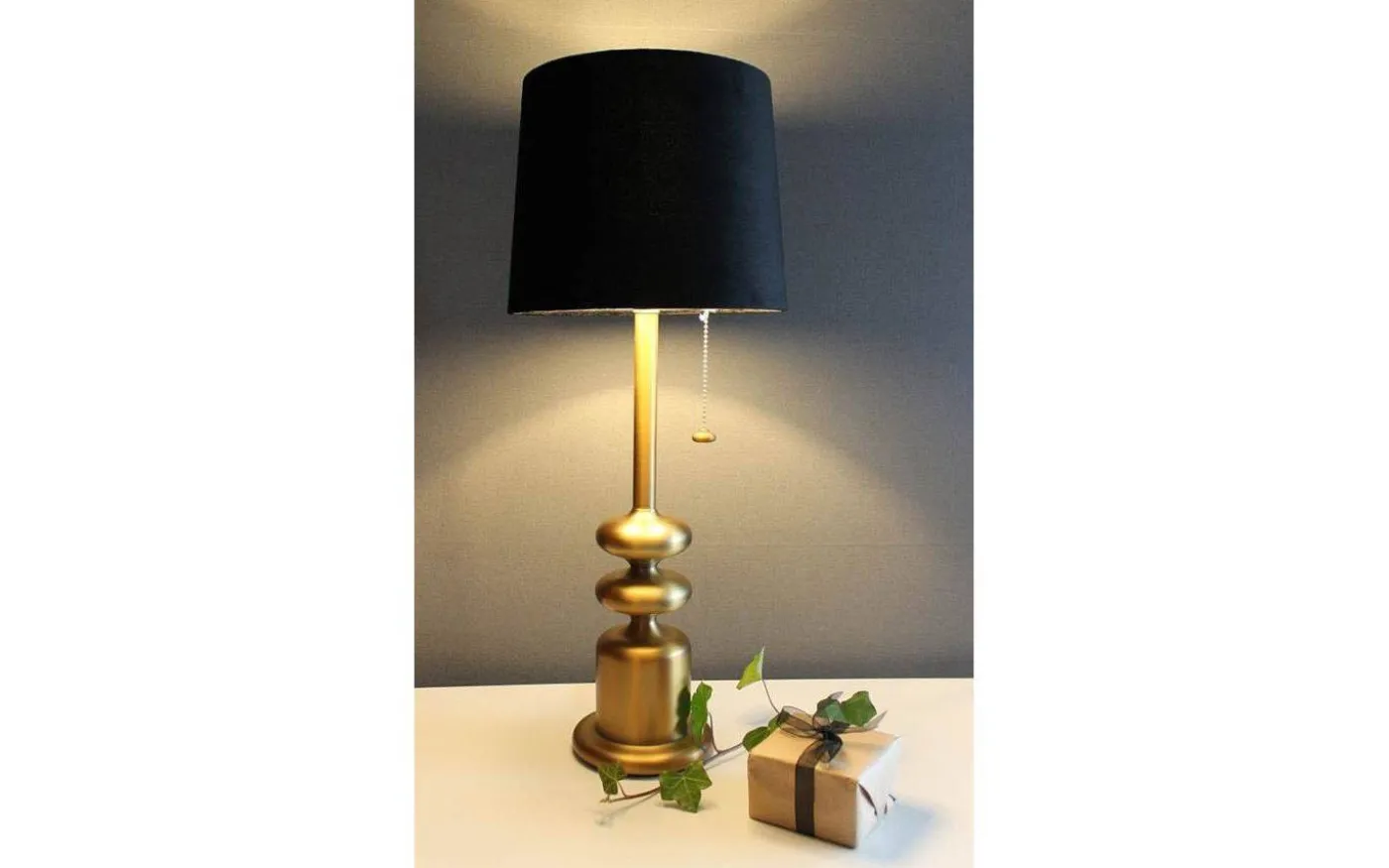 Tanger Bordslampa 56cm Brons/Svart