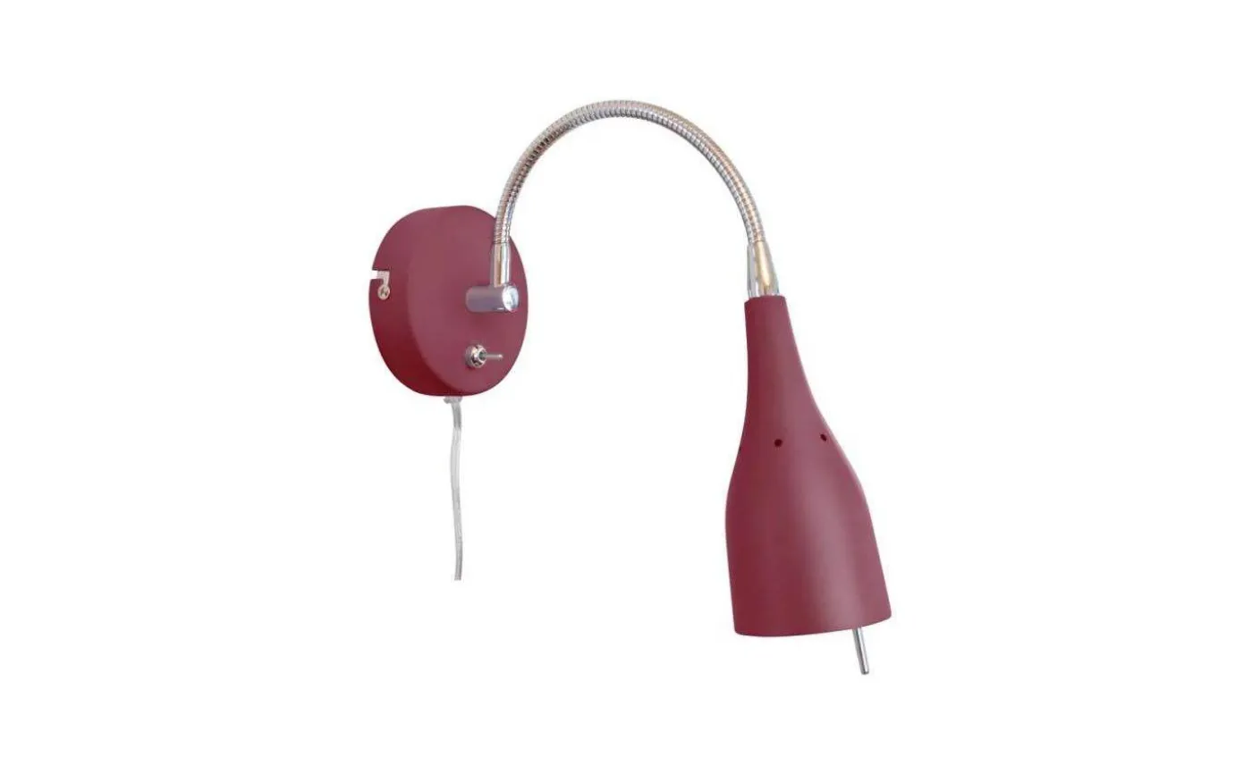 Tanum Vägglampa Vinröd