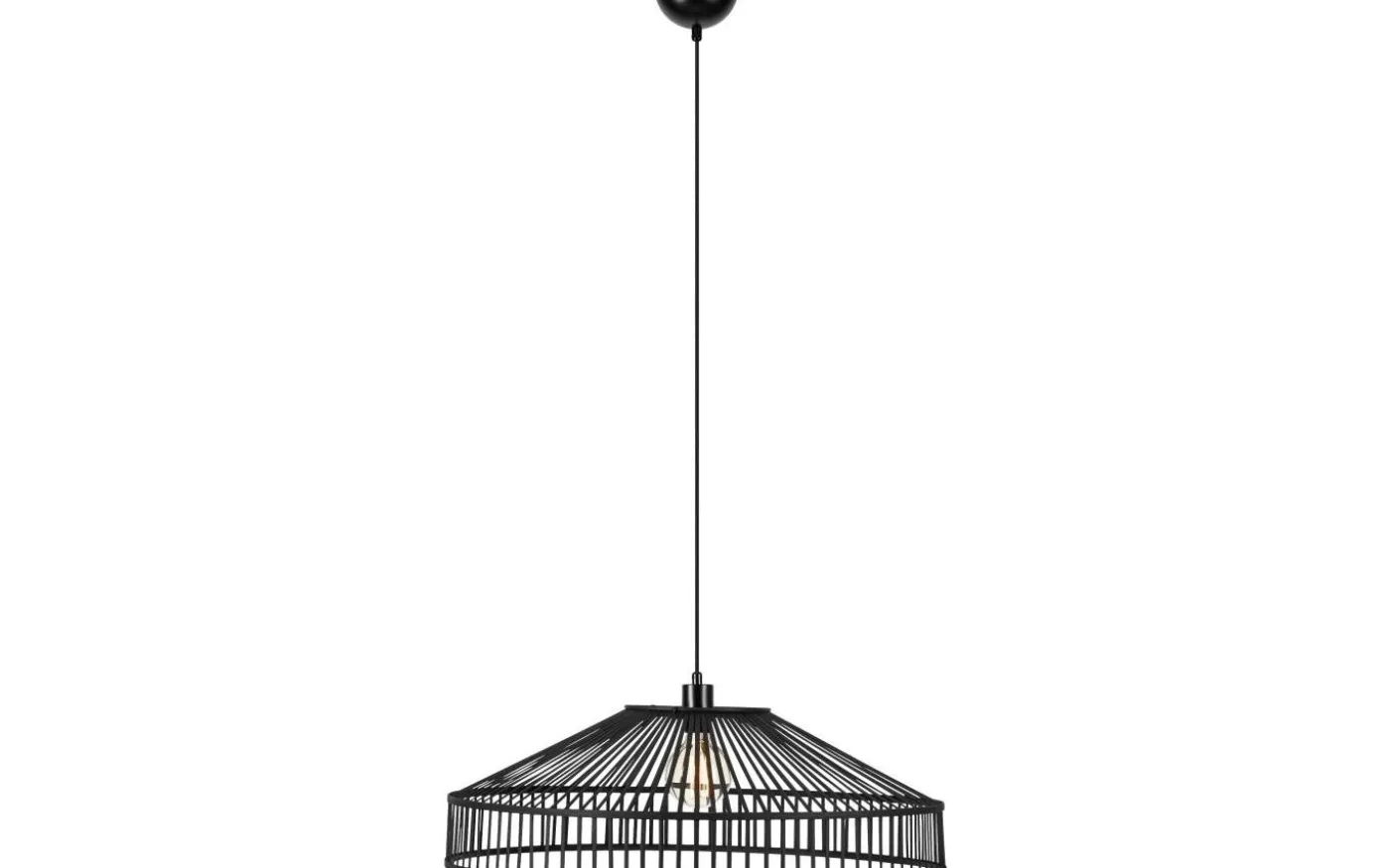 Tapa Taklampa 70cm Svart