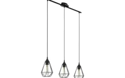 Tarbes Taklampa 79cm 3L Svart