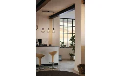 Tarbes Taklampa 79cm 3L Svart