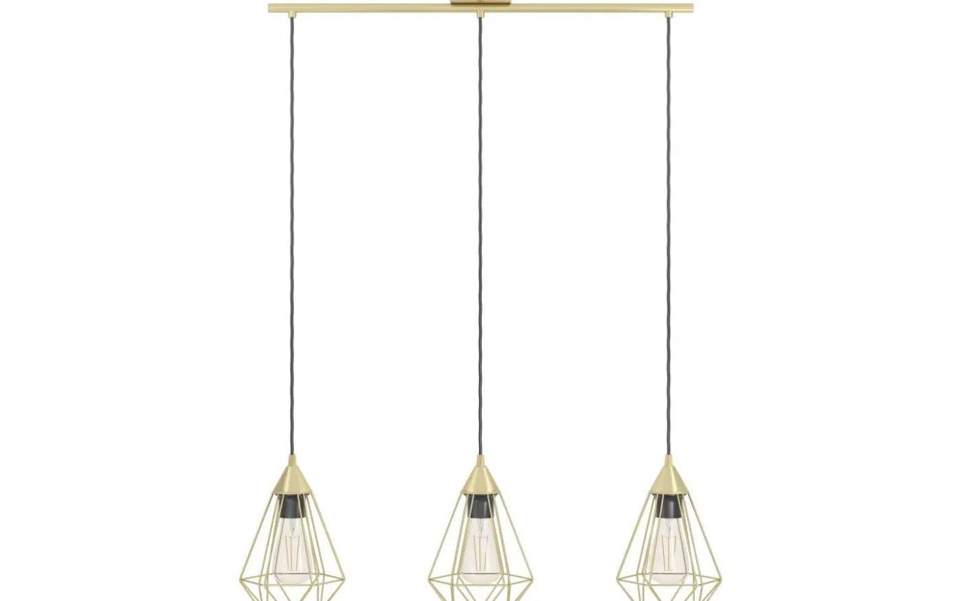 Tarbes Taklampa 80cm Mässing