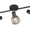 Tarifa Spotlight 3-delad E14 mattsvart/förkromad