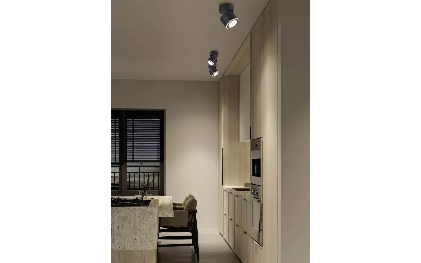 Taurus Spotlight LED 1-del mattsvart