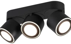 Taurus Spotlight LED 3-delad mattsvart