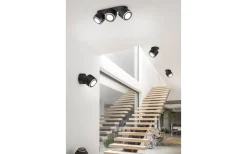 Taurus Spotlight LED 3-delad mattsvart