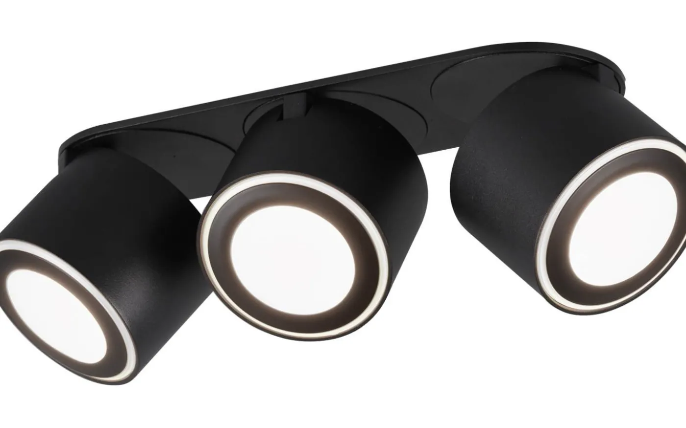 Taurus Spotlight LED 3-delad mattsvart