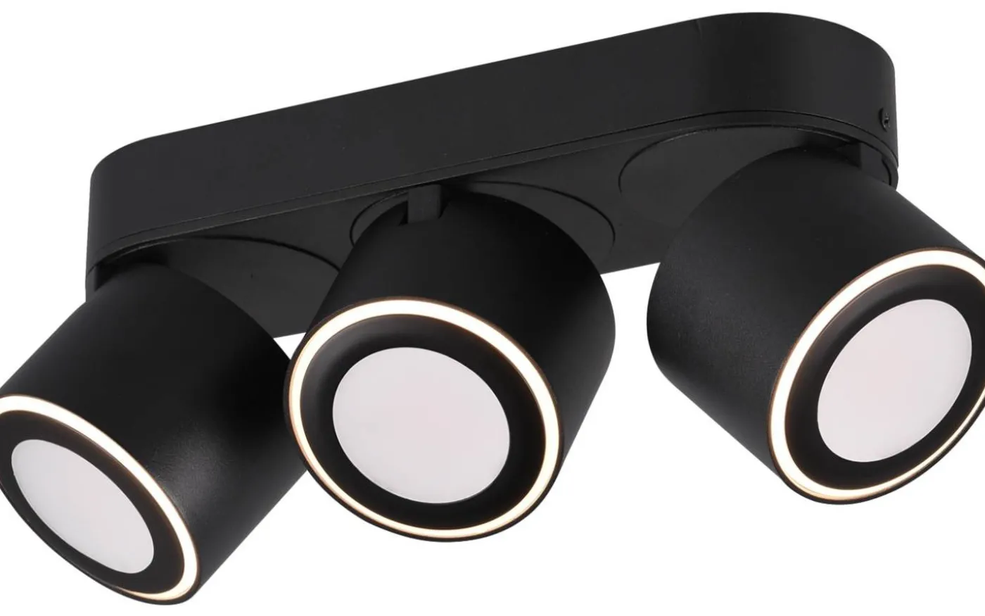 Taurus Spotlight LED 3-delad mattsvart