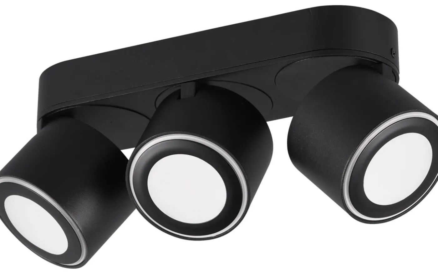 Taurus Spotlight LED 3-delad mattsvart