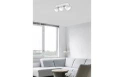 Taurus Spotlight LED 3-delad mattvit