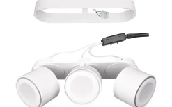 Taurus Spotlight LED 3-delad mattvit