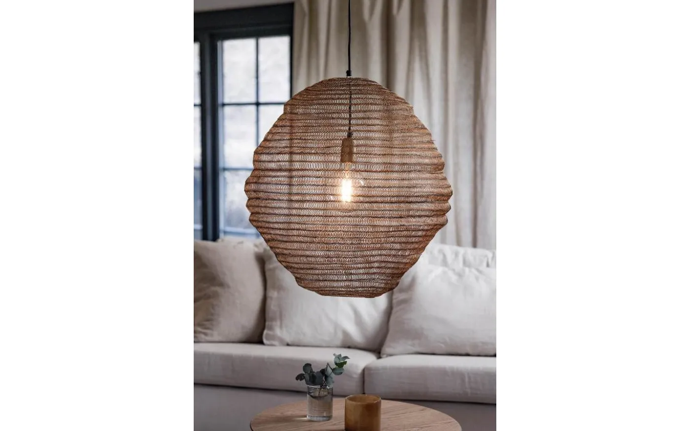 Tazza Taklampa 50cm Guld