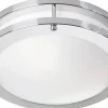 Täby Plafond 25cm LED Krom IP44