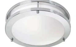 Täby Plafond 25cm LED Krom IP44