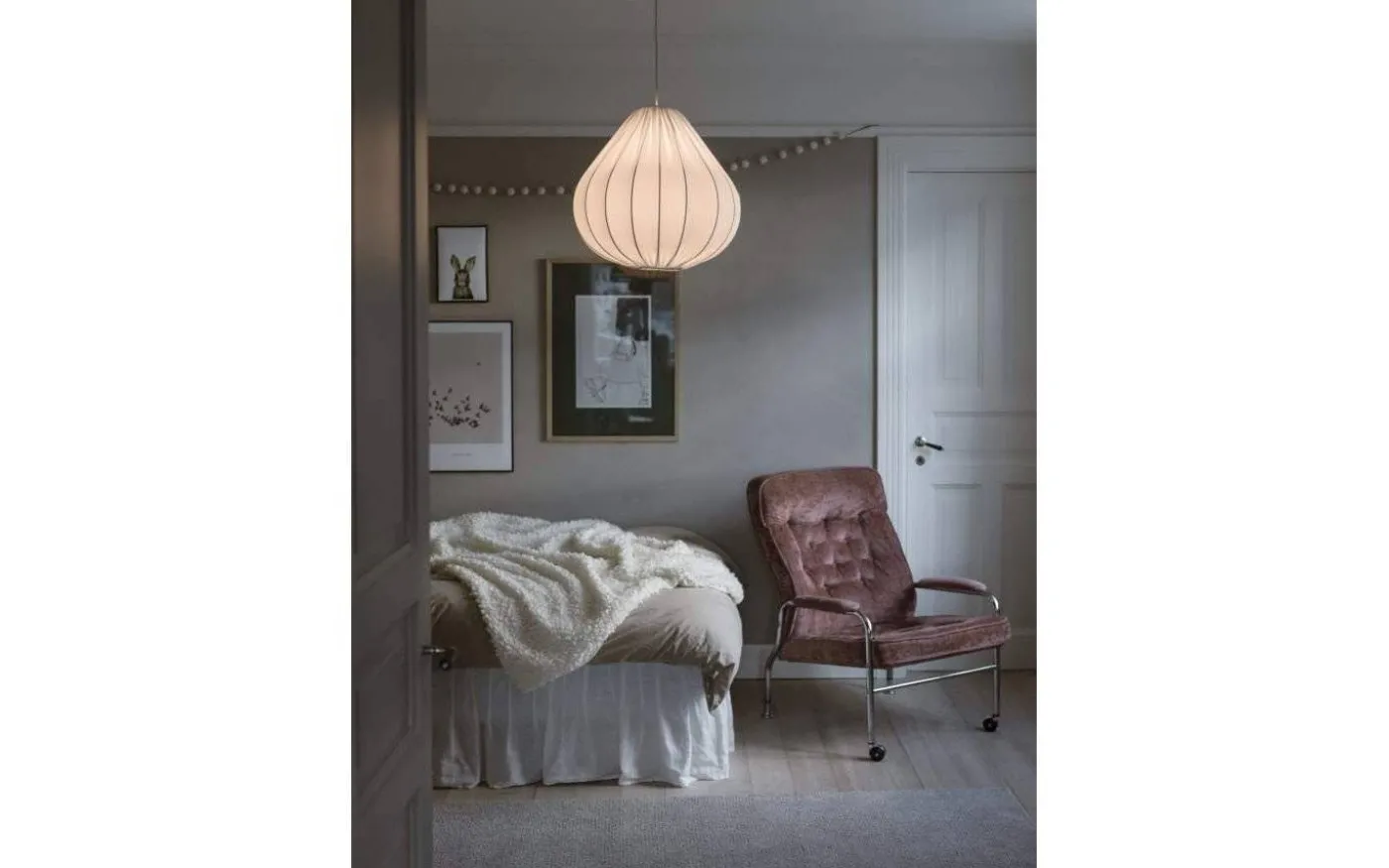 Tea Takskärm 43cm Vit