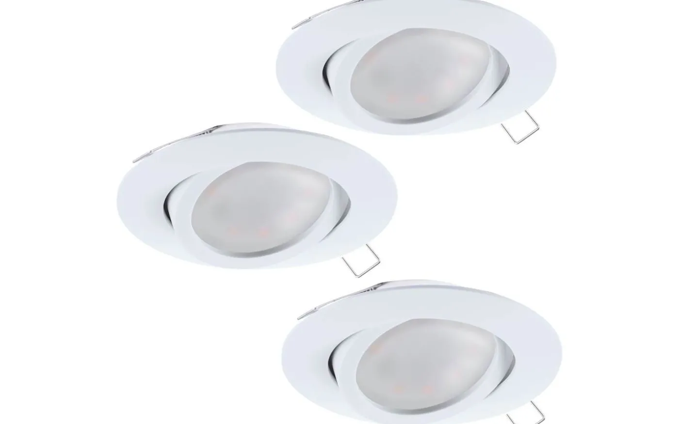 Tedo Spotlight 3-Pack GU10 LED 3000K 3x4,6W Vit