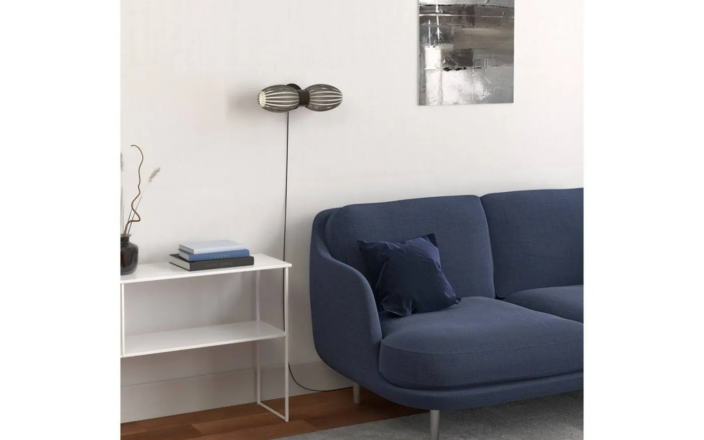 Tentacle Duo Vägglampa 34cm Svart/Rökfärgad