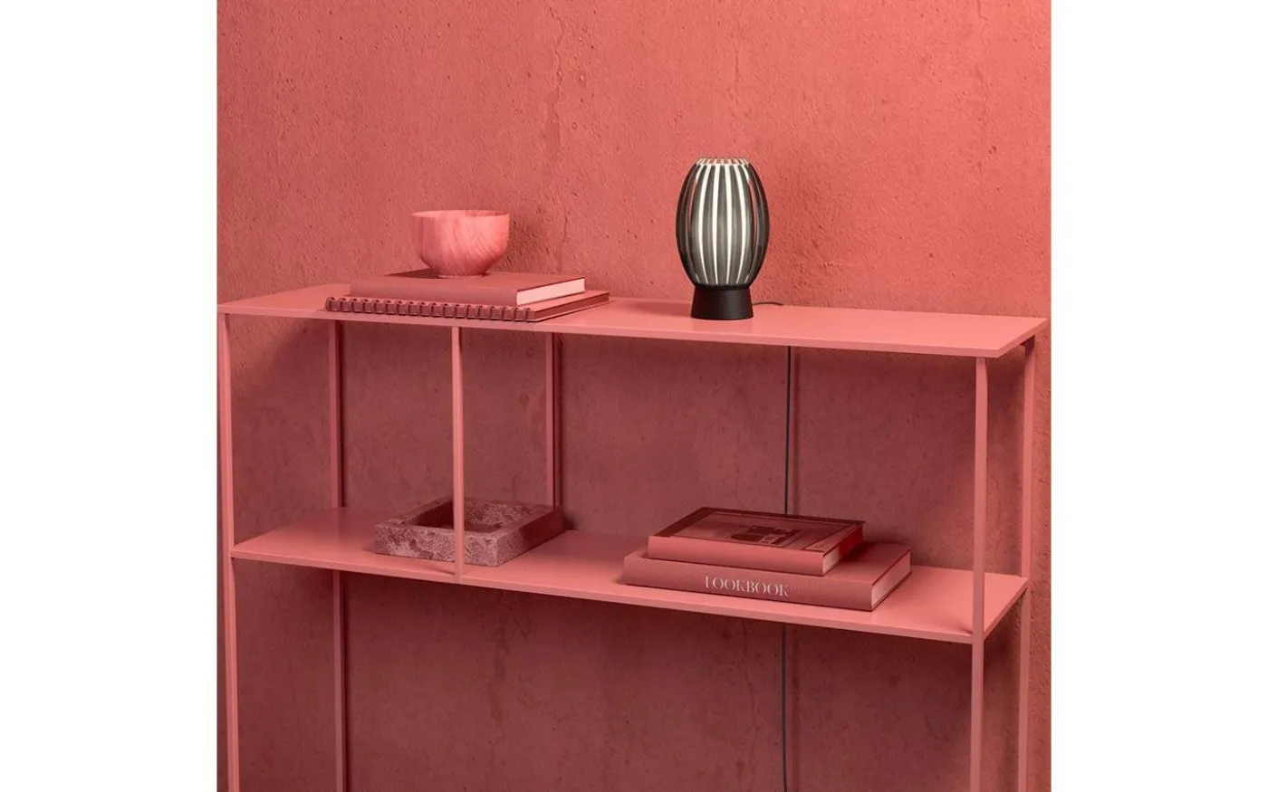 Tentacle S Bordslampa 18,5cm Svart/Rökfärgad