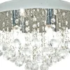 Teresa Kristallplafond 36cm Krom IP44