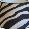 Terranea Zebra Lampskärm Ø24cm Svart Ralph Lauren