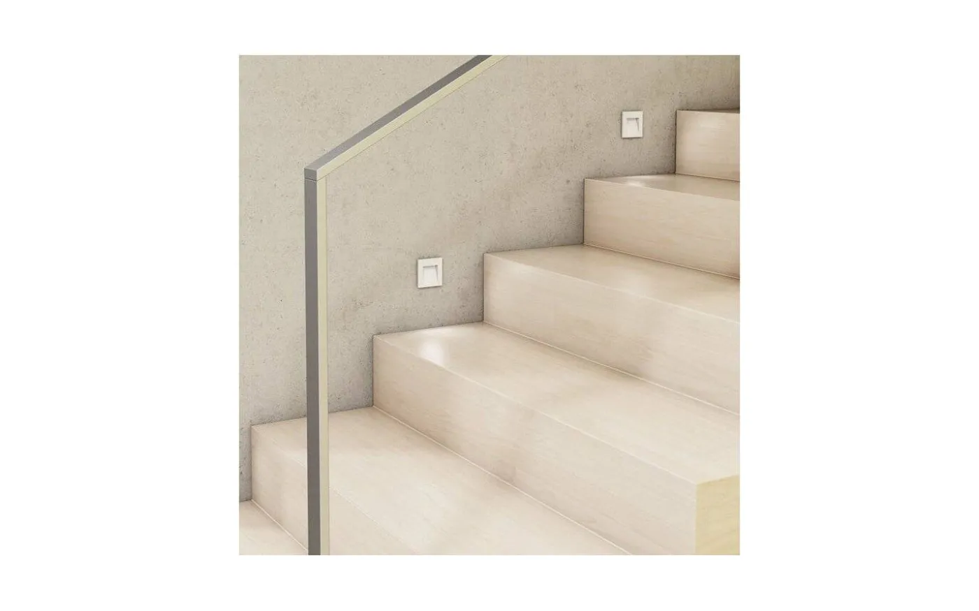 Tess SQ Vägglampa Vit