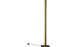 Texel Golvlampa LED svart/guld