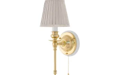 Textilskärm 130 - Beige bomullstyg