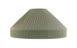 Textilskärm 500 - Olivgrönt bomullstyg