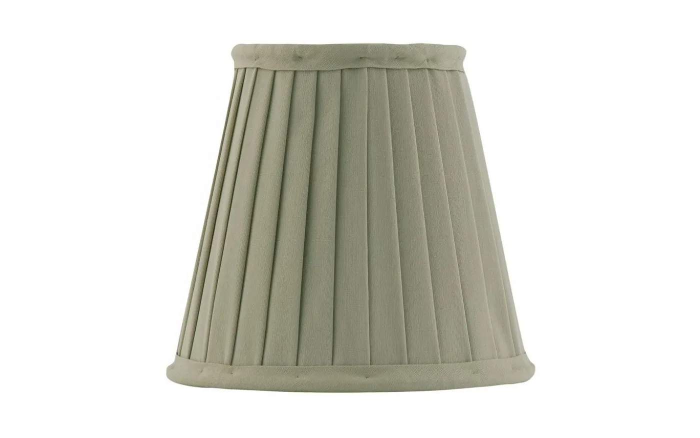 Textilskärm 130 - Olivgrönt bomullstyg