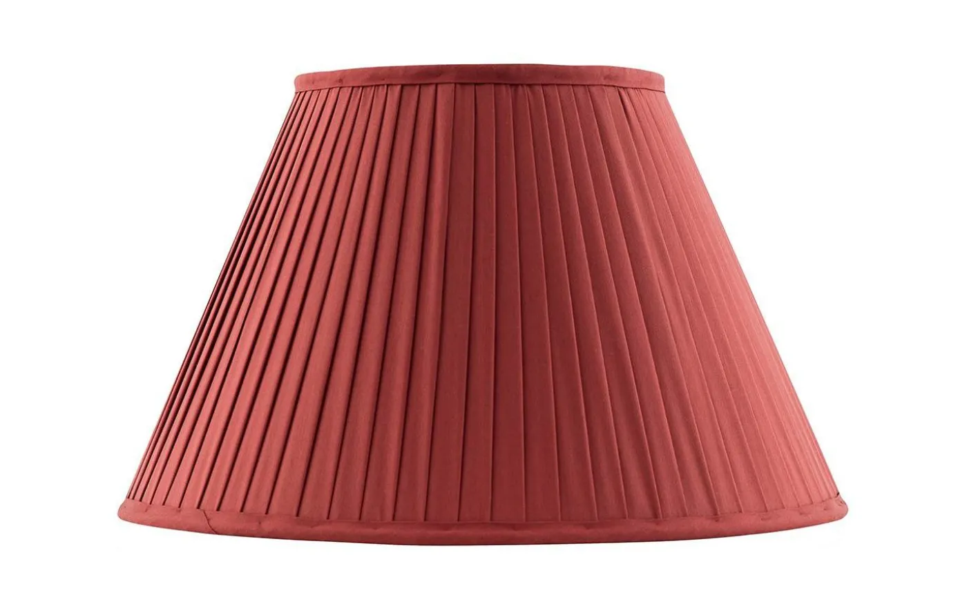 Textilskärm 300 - Rött bomullstyg