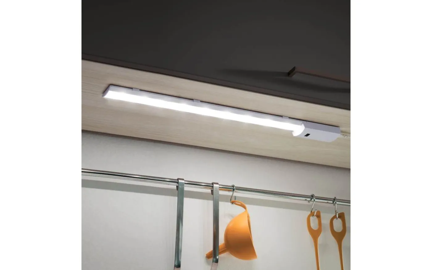 Teya Bänkbelysning 60cm med Rörelsesensor LED 4000K 10W Silver