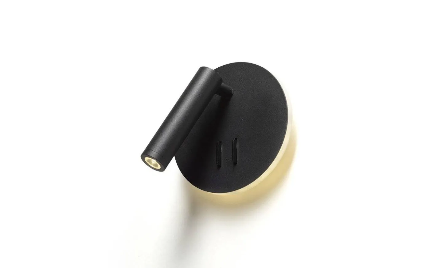 Thalia Vägglampa LED 6W+3W 3000K Svart